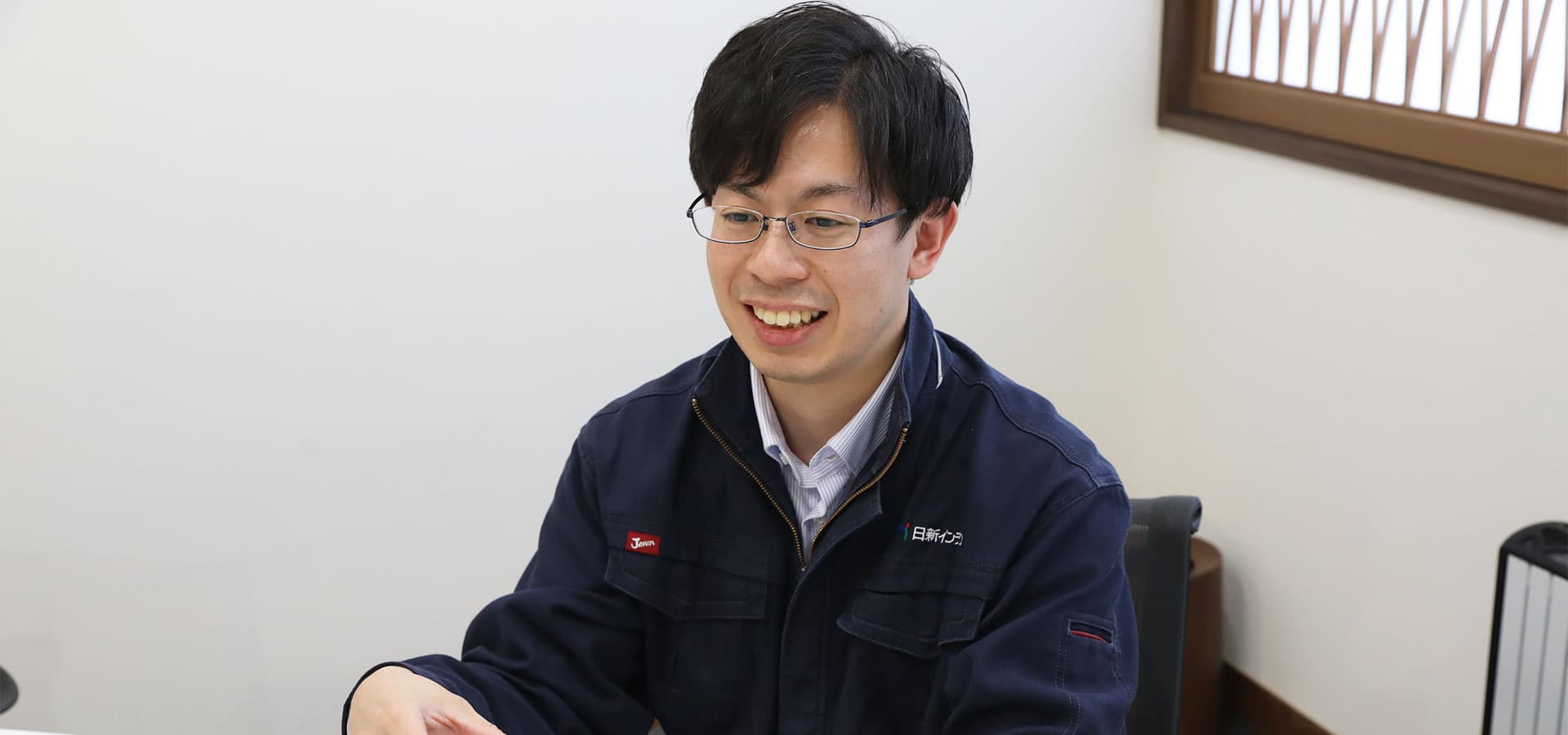 インタビュー風景