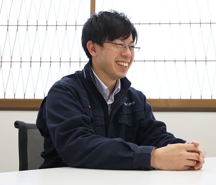 インタビュー風景