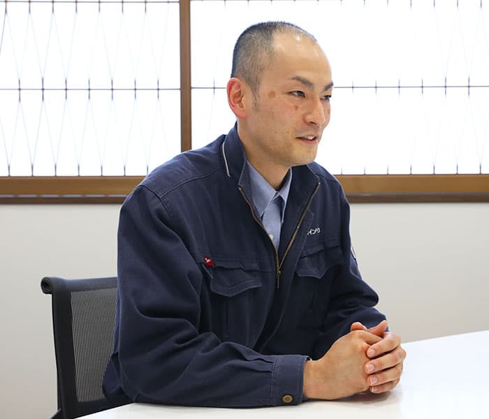 インタビュー風景