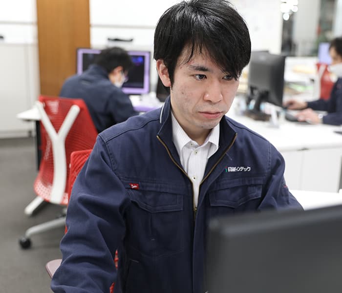 インタビュー風景