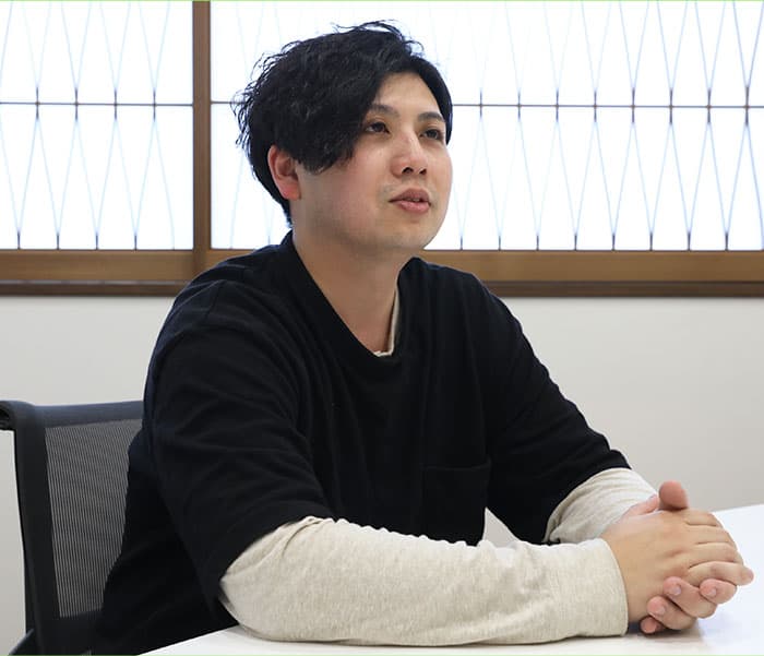 インタビュー風景