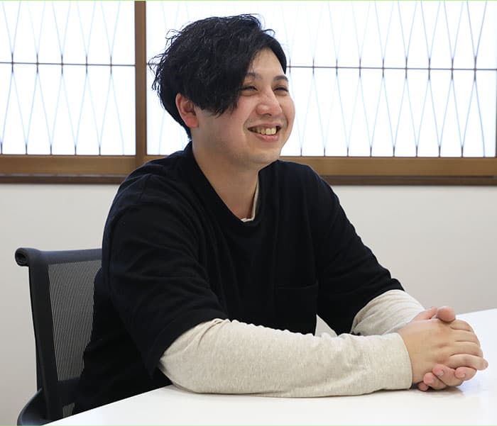 インタビュー風景