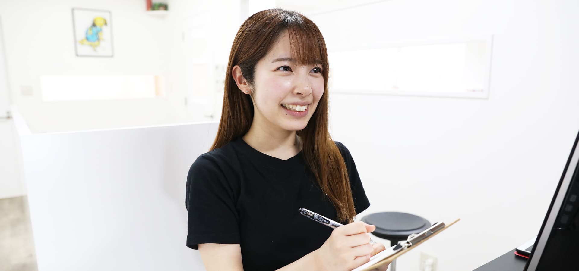 インタビュー風景