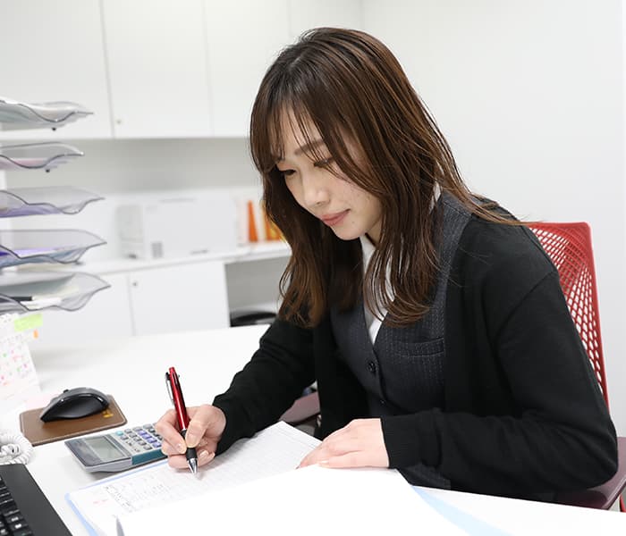 インタビュー風景