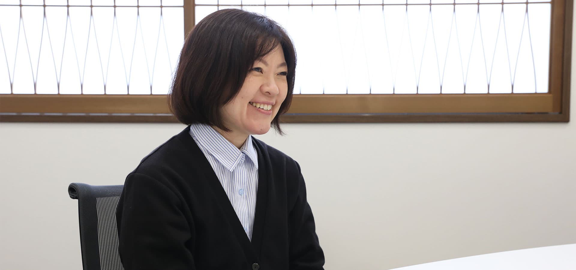 インタビュー風景