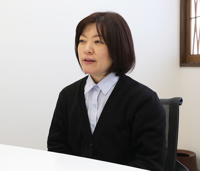 インタビュー風景